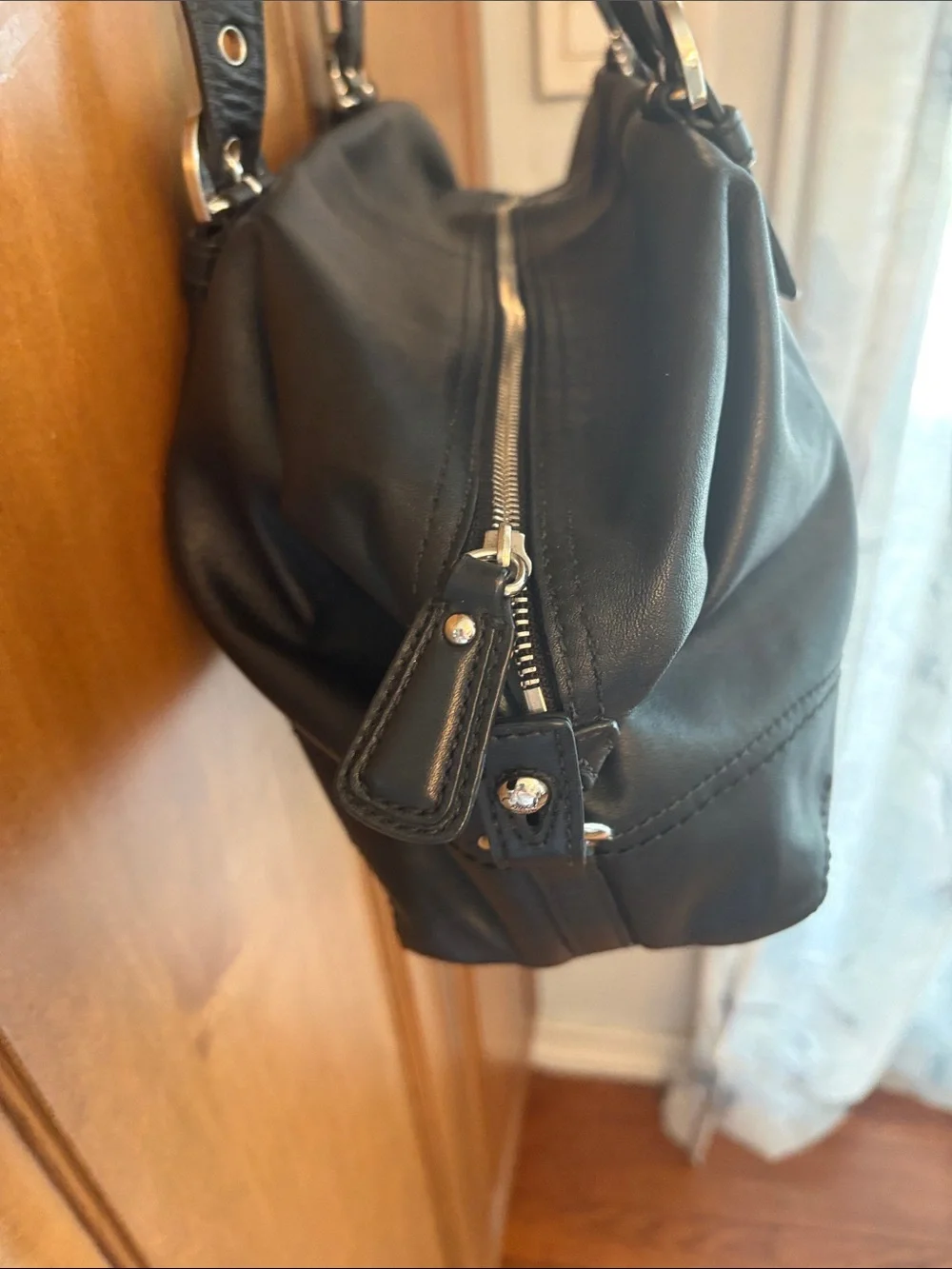 Vintage 2001 Coach All-Leather Tote Bag 🖤